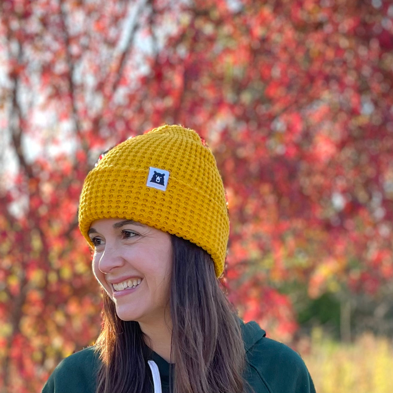 Waffle Toque - Golden Yellow