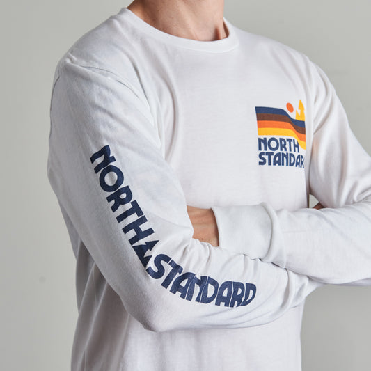Dunes Long Sleeve Tee - White