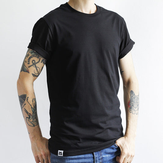 BASICS Perfect Crew Tee - Black