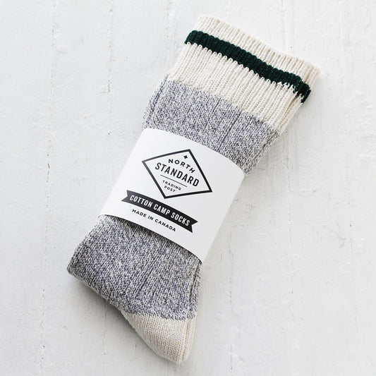 Camp Socks - Cotton - Hunter