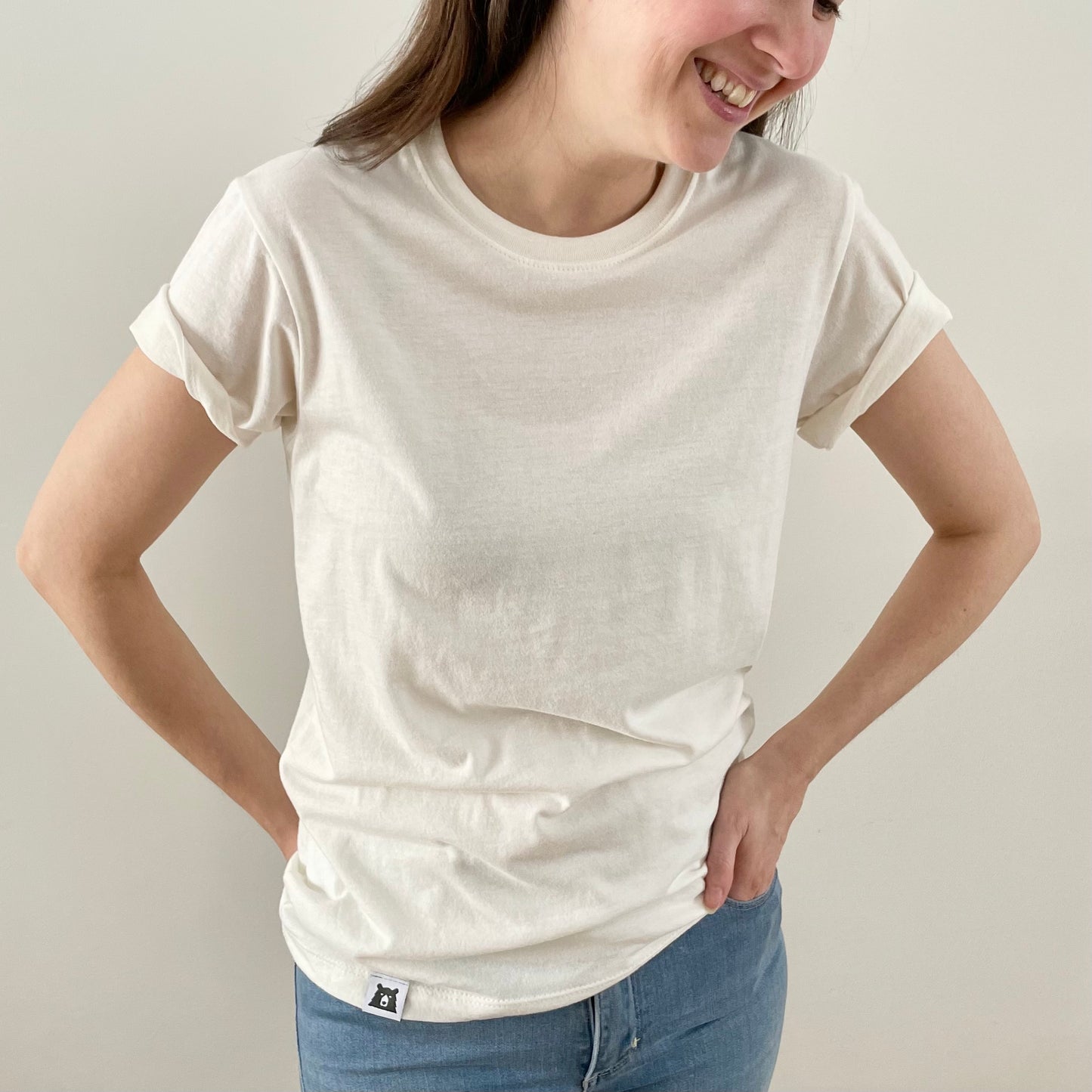 BASICS Super Soft Eco Tee - Natural