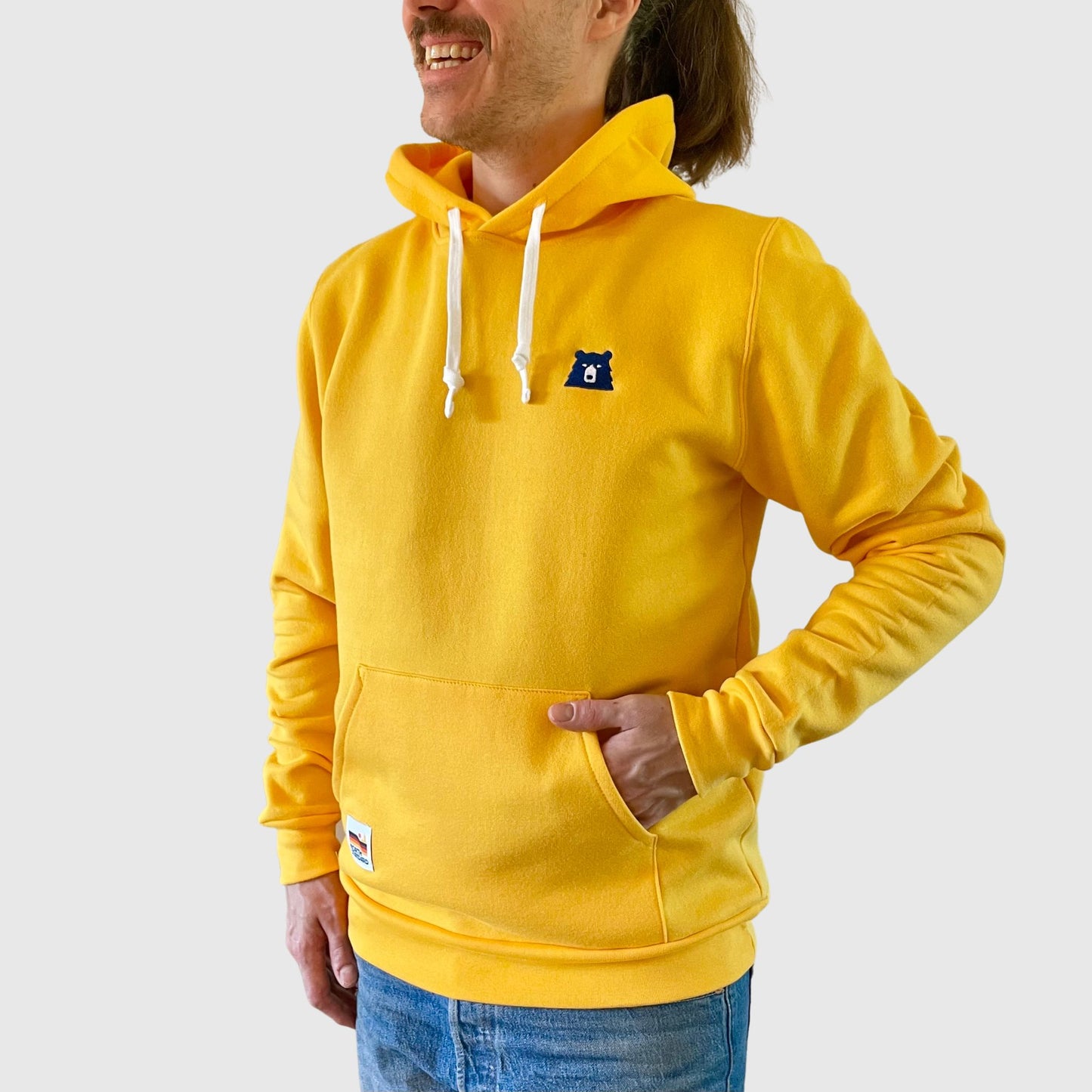 WFH Pop Over Hoodie - Golden Yellow