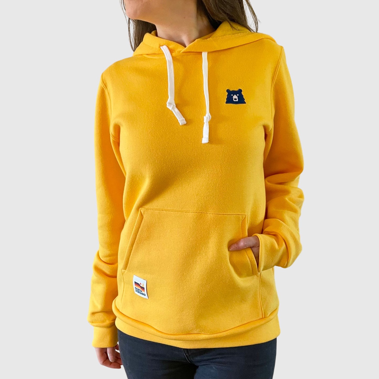WFH Pop Over Hoodie - Golden Yellow