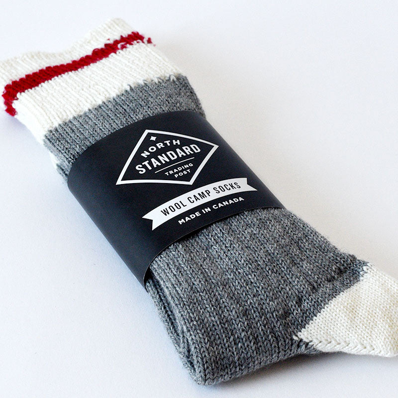 Camp Socks - Wool - Red