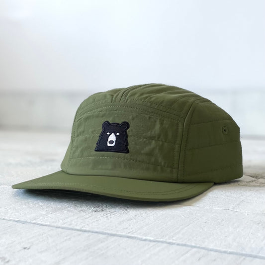 5 Panel Quilted - Olive