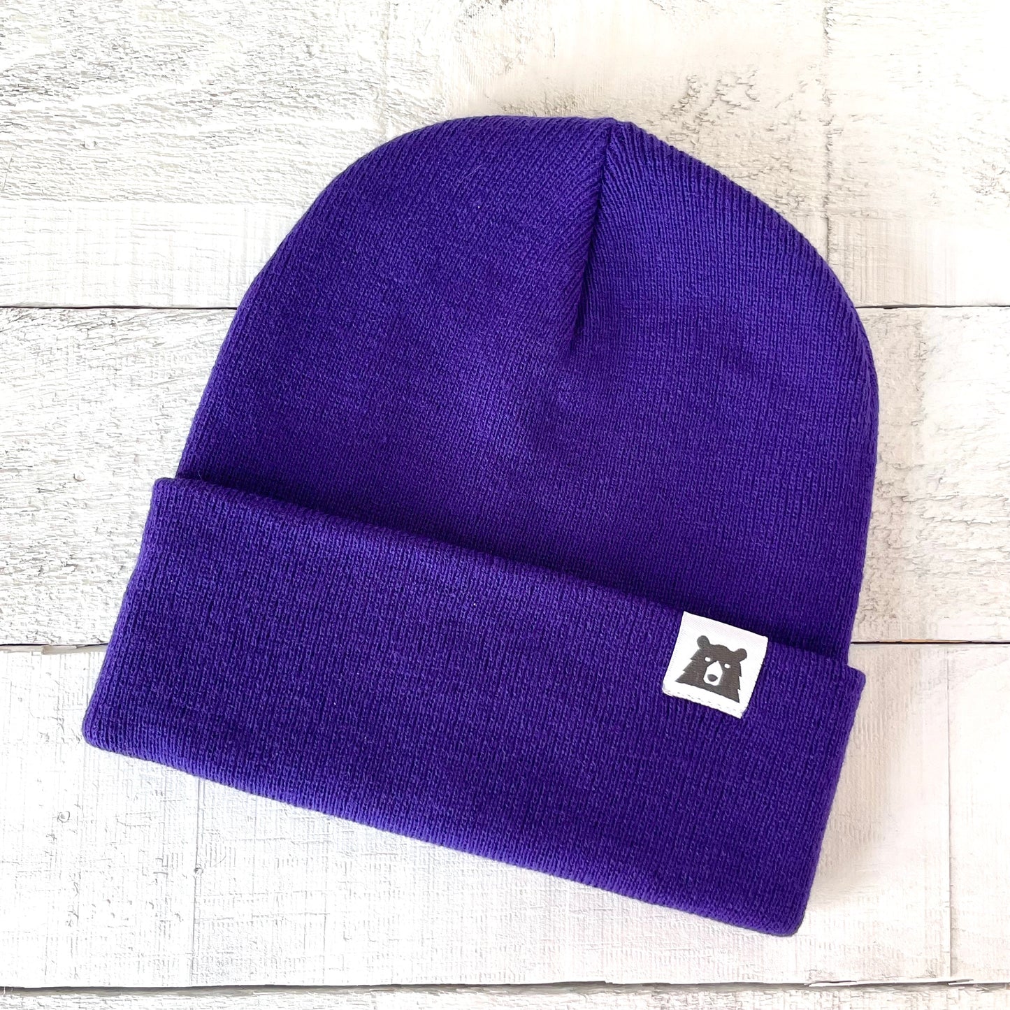 Bear Toque - Purple