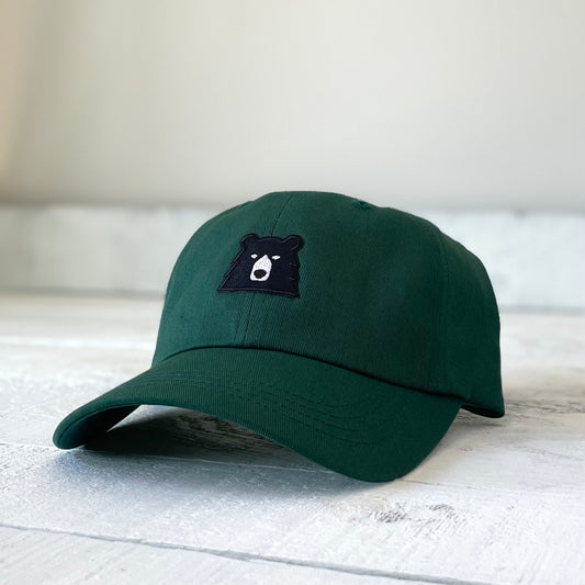Camp Hat - Spruce with Lil Black Bear