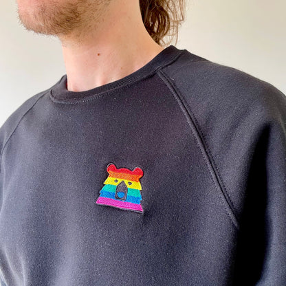 Pride Crew Sweatshirt - Black