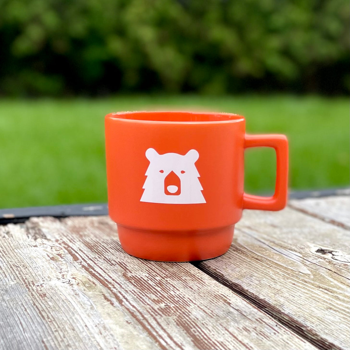 Stacking Cottage Mug - Orange Ochre