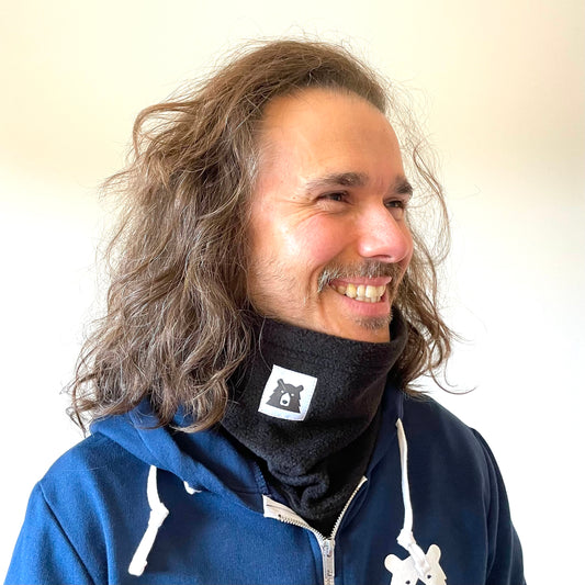 Toasty Fleece Neck Warmer - Black