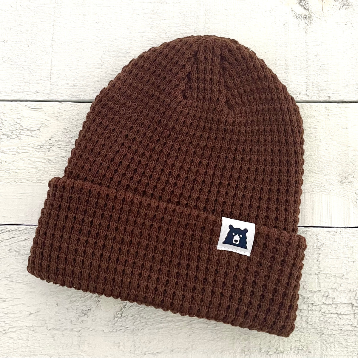 Waffle Toque - Chocolate Brown