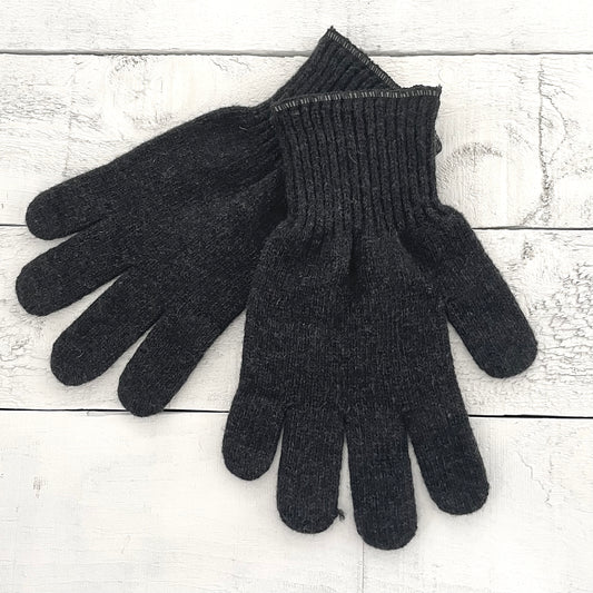 Wooly Work Glove - Black Marl