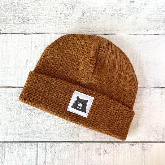 Baby Bear Toque - Brown