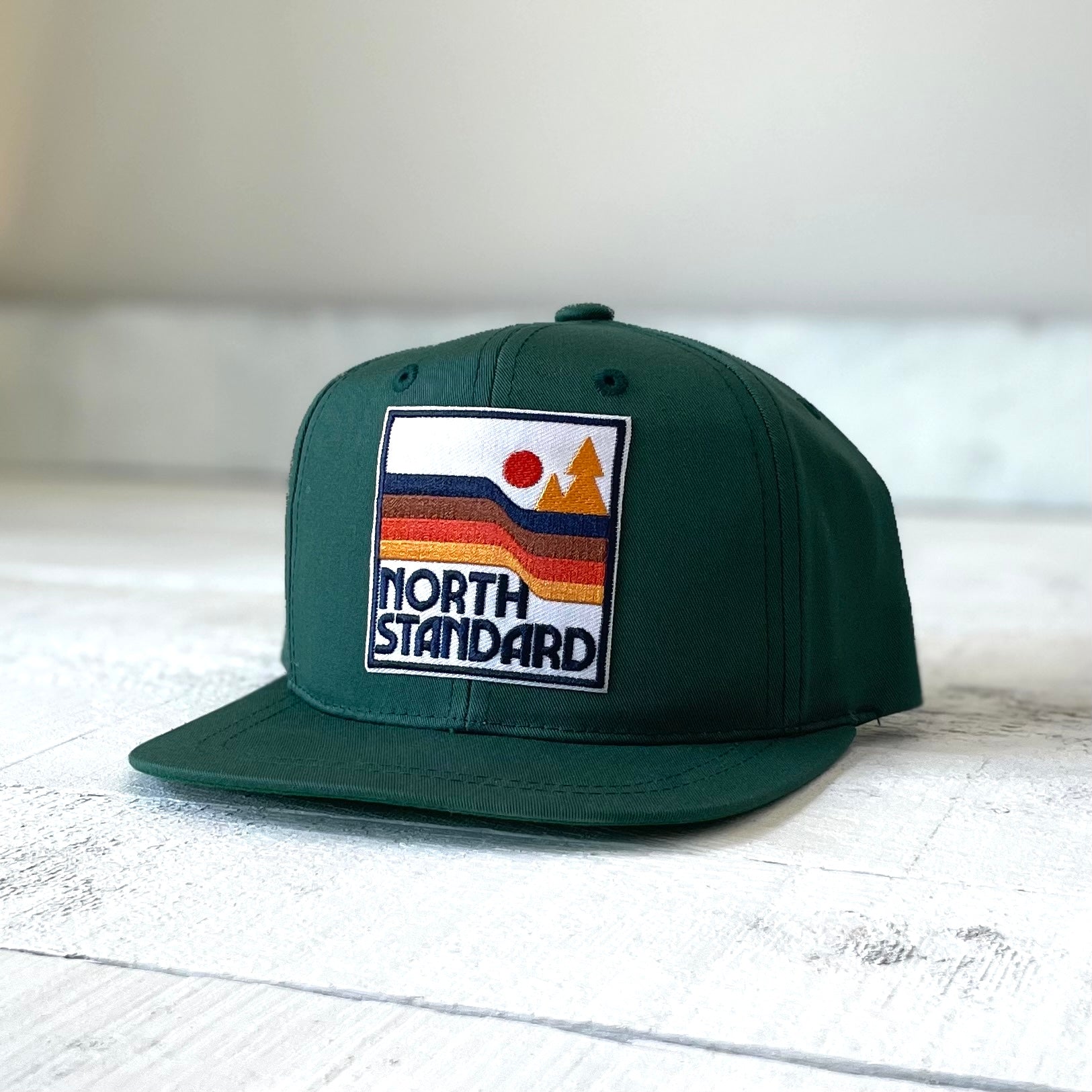 Kids Snapback - Spruce with Waves – North Standard