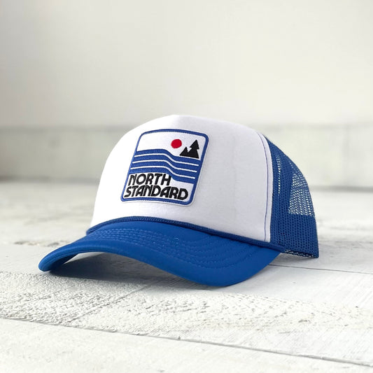 Mesh Foamer - Royal/White with Parks