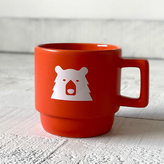 Stacking Cottage Mug - Orange Ochre