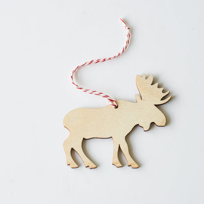 Tree Ornament - Moose