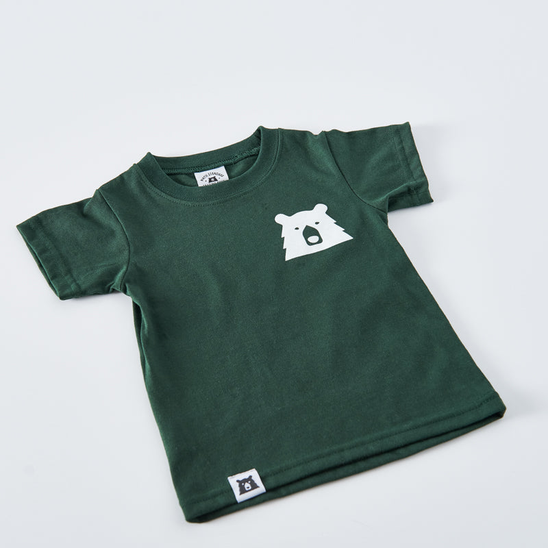Kids Mascot Tee - Forest with White