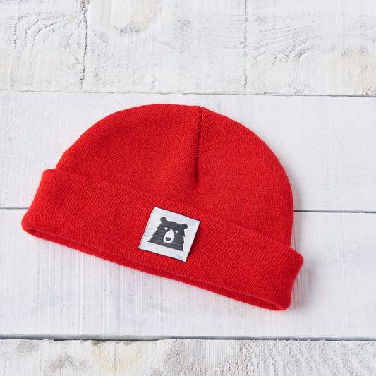 Baby Bear Toque - Red