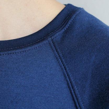 BASICS Classic Crew Sweatshirt - Navy