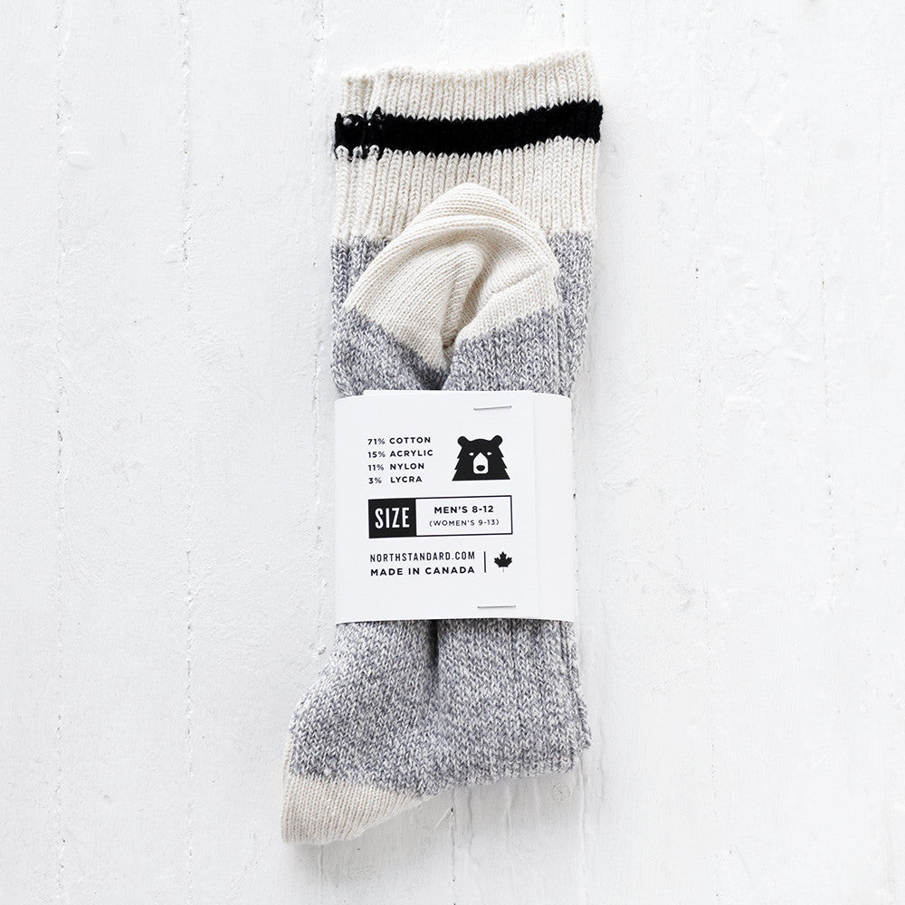 Camp Socks - Cotton - Black