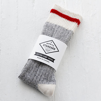 Camp Socks - Cotton - Red