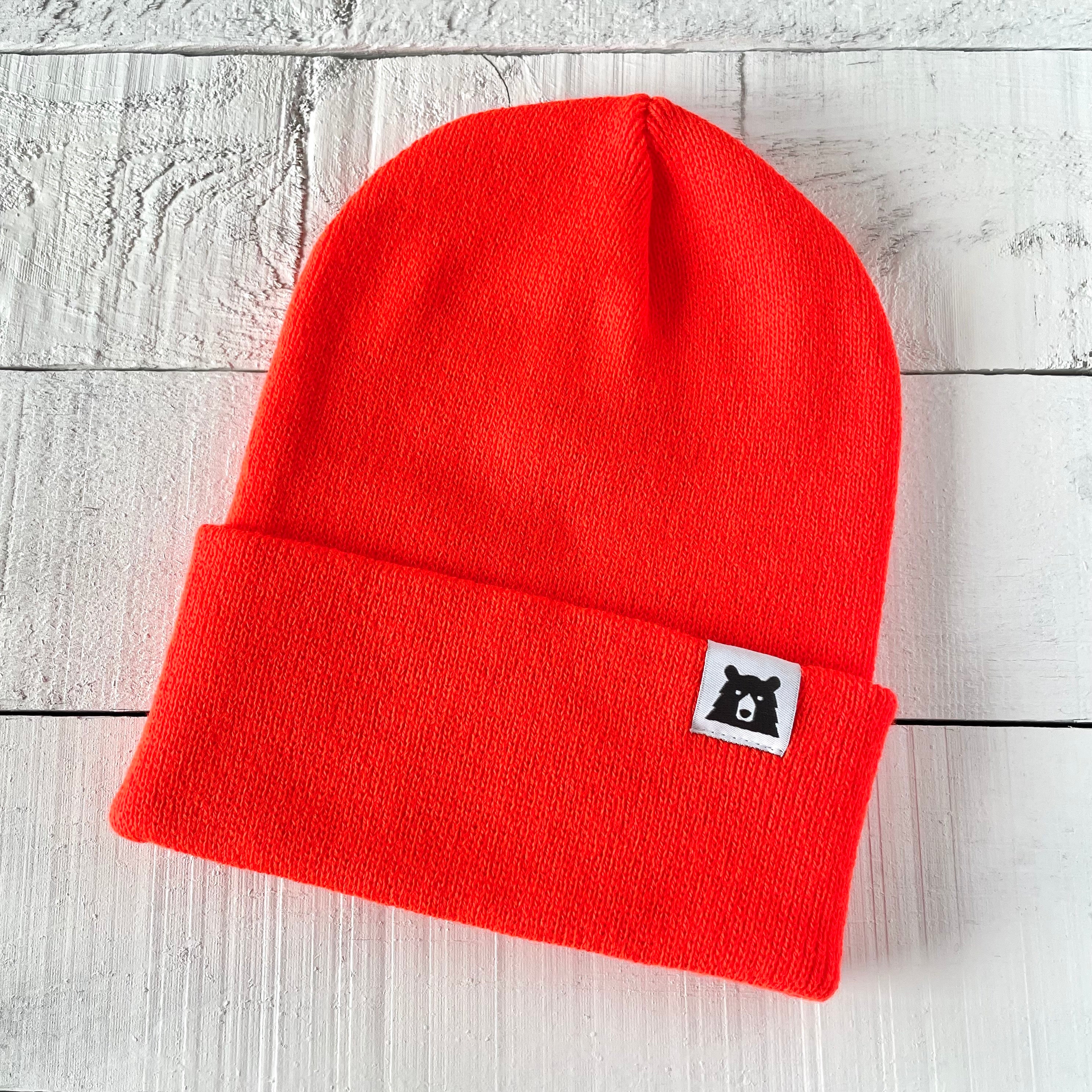 Bear Toque - Neon Orange – North Standard