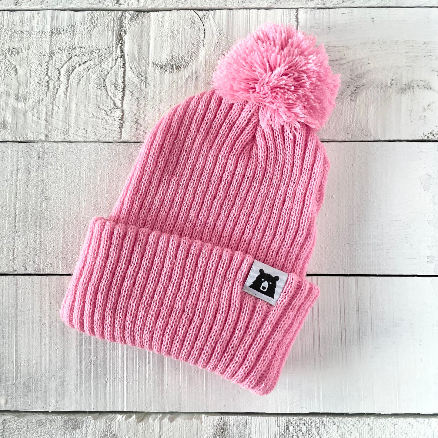 Kids Toboggan Toque - Pink