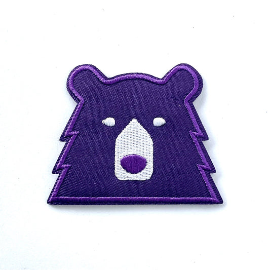 Patch - Bear - Purple