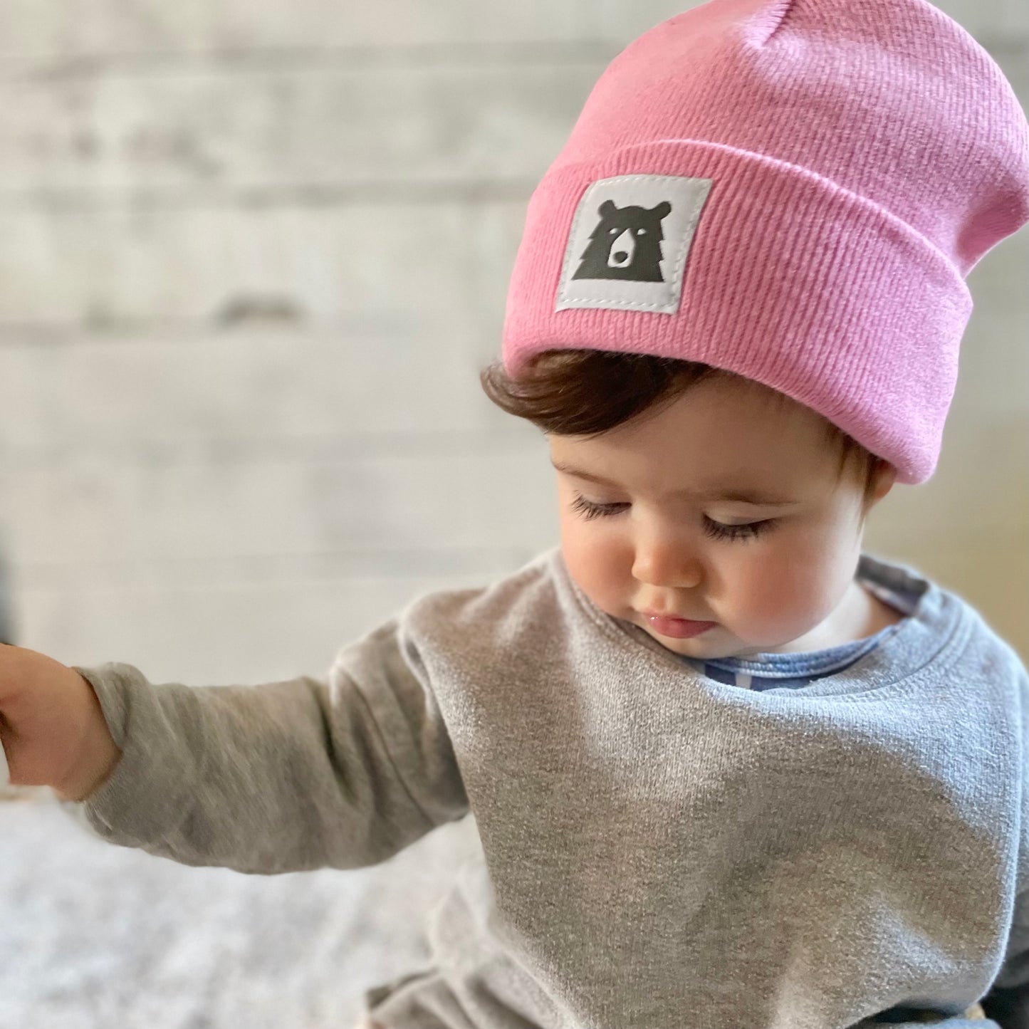 Baby Bear Toque - Pink