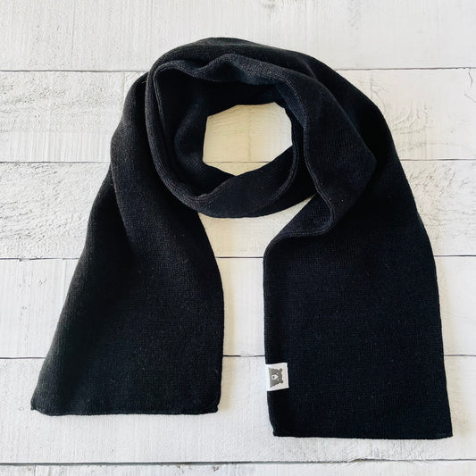 Bear Scarf - Black